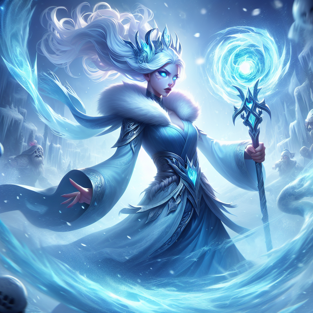 Aurora Mobile Legend: Melepaskan penyihir beku arena