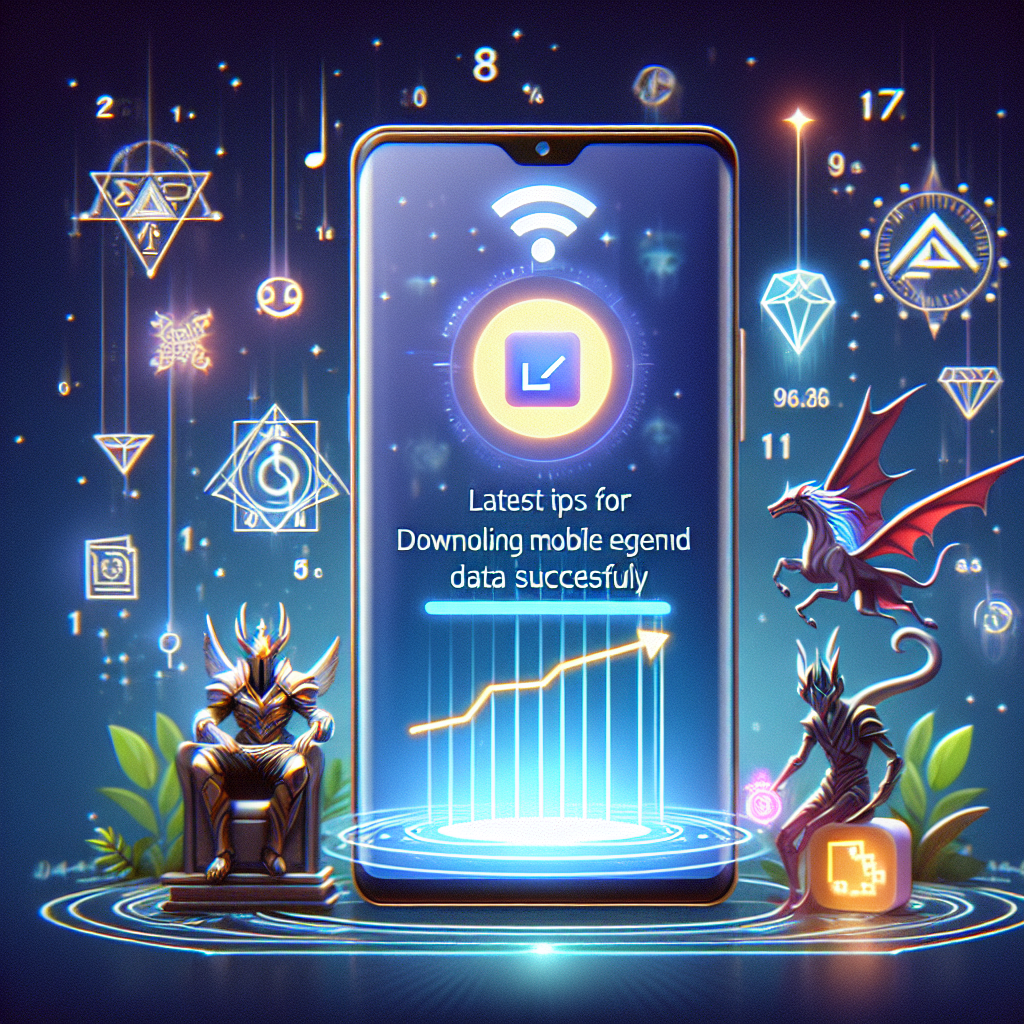 Latest Tips for Downloading Mobile Legend Data Successfully