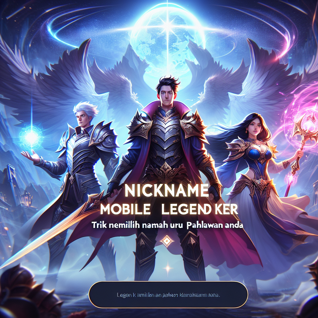 Nickname Mobile Legend Keren: Trik Memilih Nama Terbaik untuk Pahlawan Anda