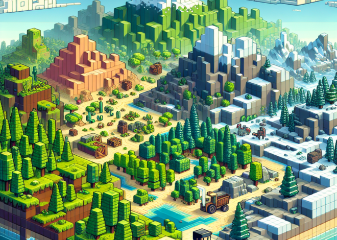 Menjelajahi Bioma Baru di Minecraft 1.2