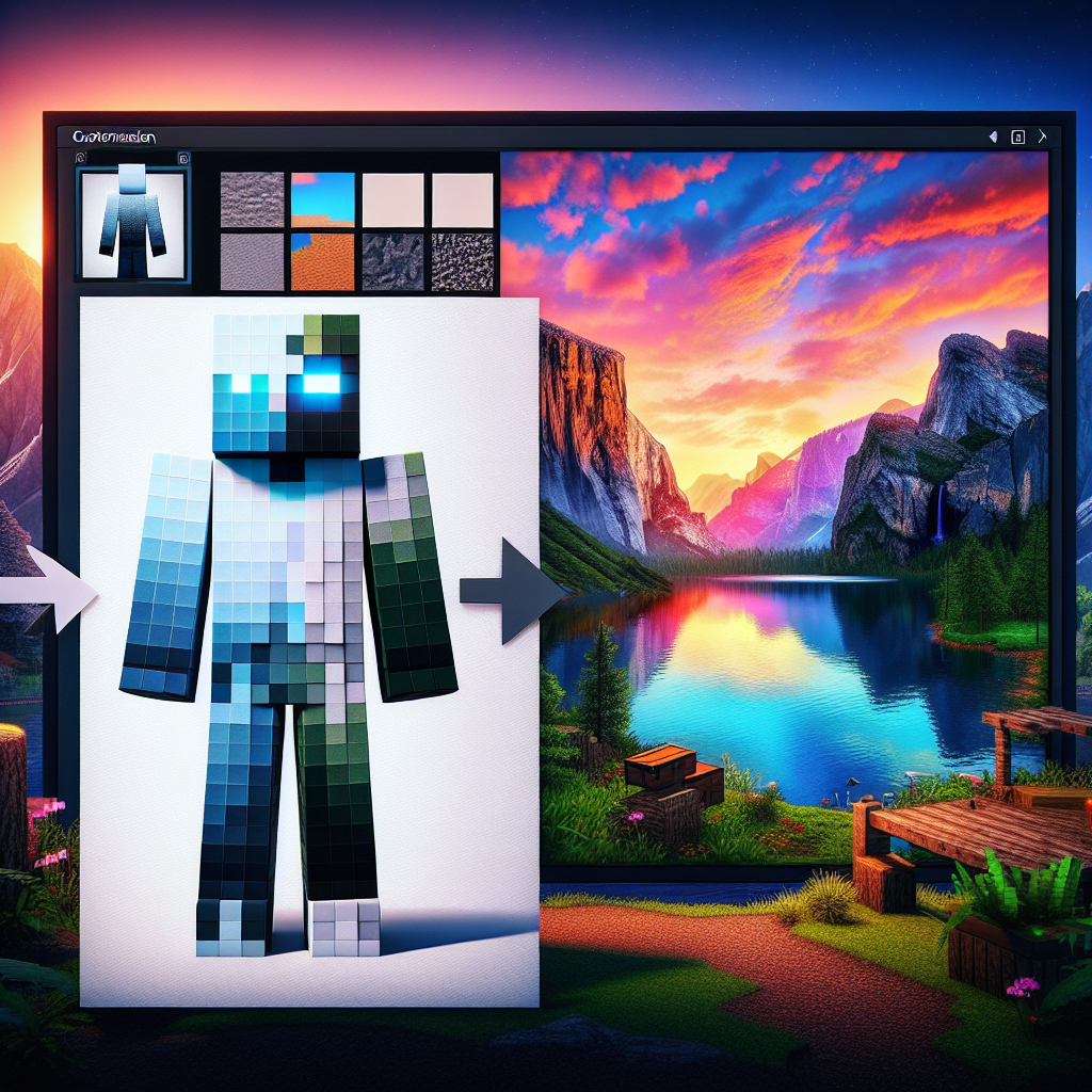 Cara Kreatif Menyesuaikan Kulit Minecraft Anda dengan Foto Menakjubkan